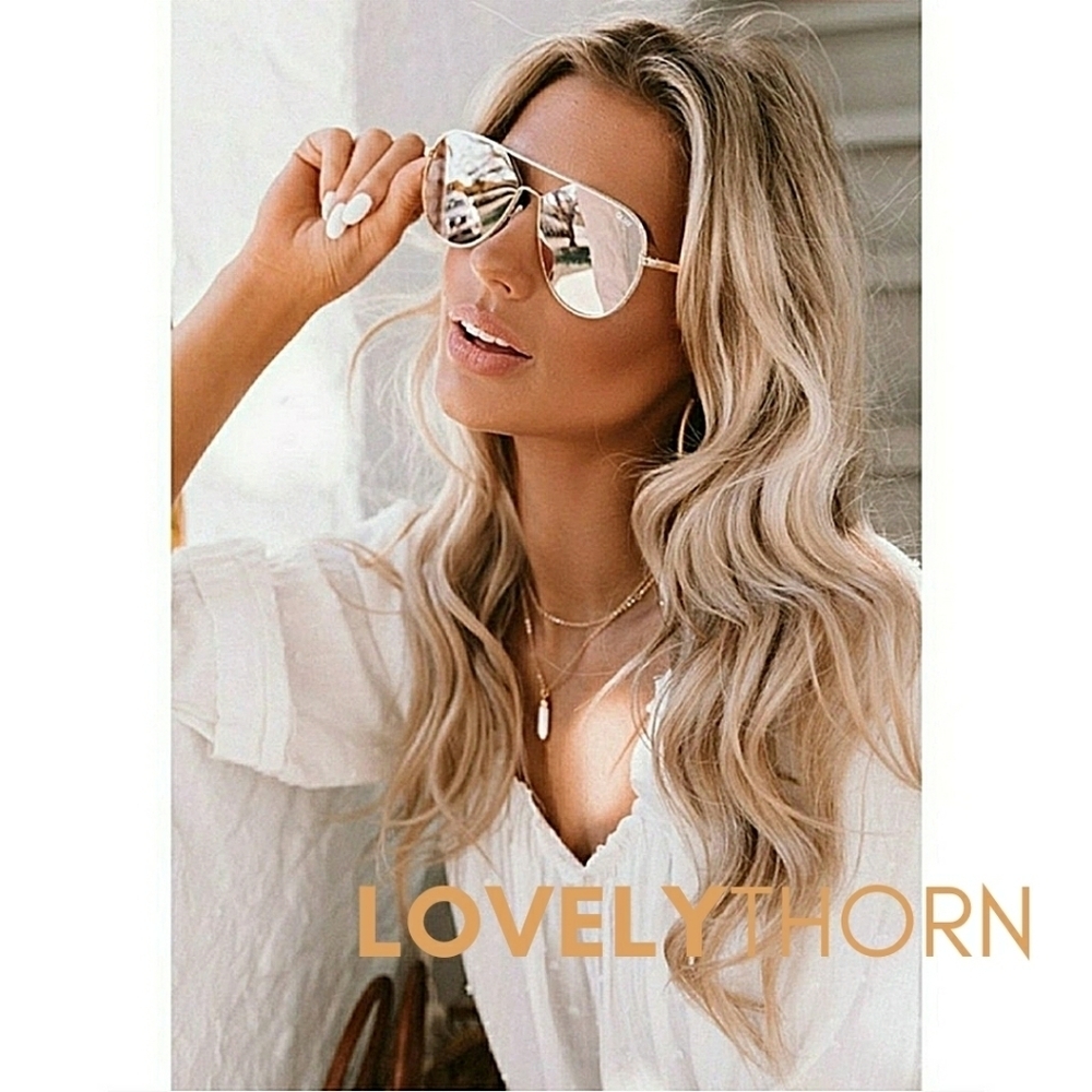 ❤️SOLD❤️ QUAY // ltd ed lizzo collaboration gold mirror ornate gold frame - Picture 7 of 16